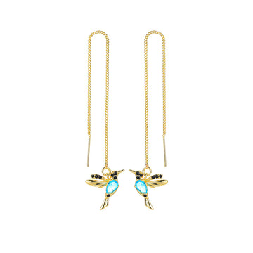 Fashion Jewelry Unique Little Bird Drop