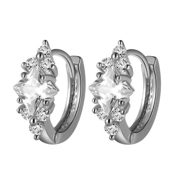 European And American Personalized Square Zircon