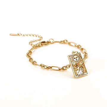 12 Tarot Card Series Fashion Trend Bracelet