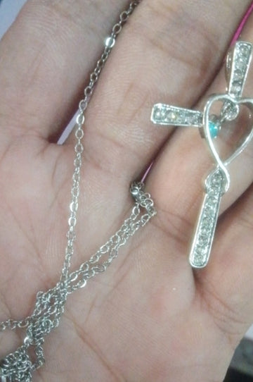 Infinity Love God We Trust Christian Necklace