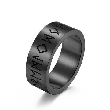 Titanium Steel Matte Brushed Unisex Ring