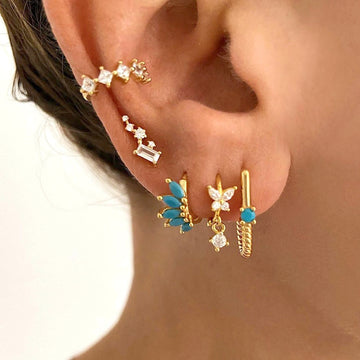 Ins Style Color Zircon All Match