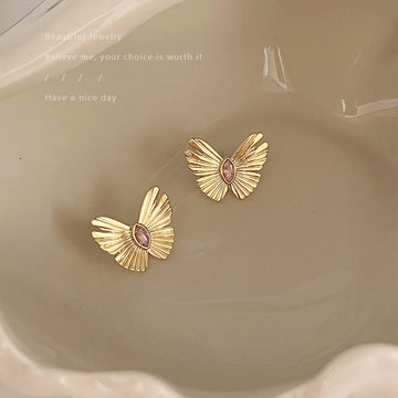 Retro Hong Kong Style Elegant Ear