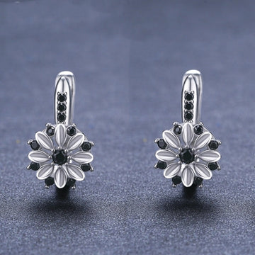 Fashion Earrings For Women Copper Inlaid