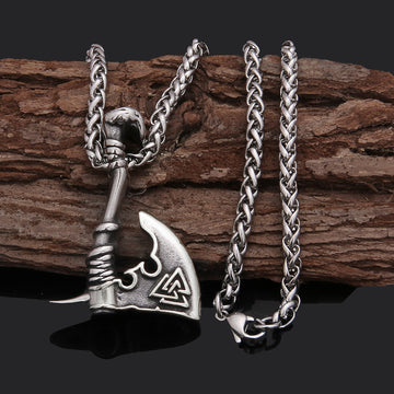 Jewelry Necklace Stainless Steel Axe Pendant