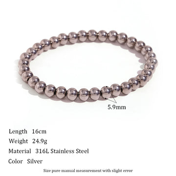 Niche Vintage Stainless Steel Plated 18K Bracelet
