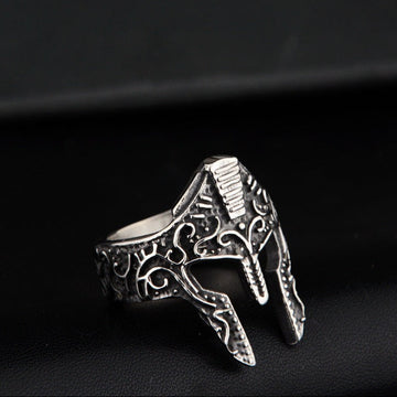 New Personality Warrior Mask Ring Fashion