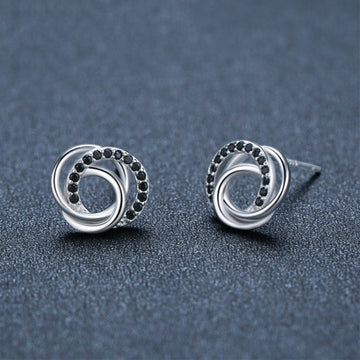 Dignified Hollow Multi Circle Zircon Design