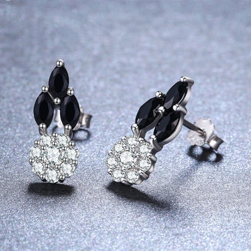 Full Diamond Round Zircon Copper Plated