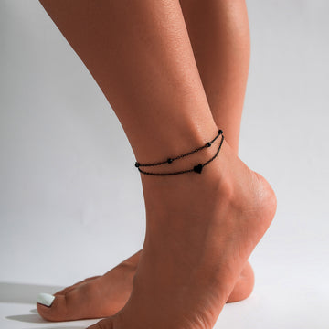 Beach Star Tassel Ankle Ring Simple