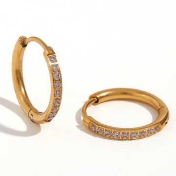 Women'S Fashion Titanium Steel Rounded Edge