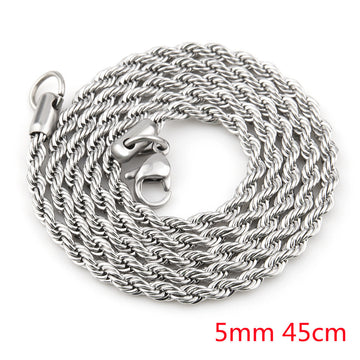 Stainless Steel Compass Circular Necklace Geometric