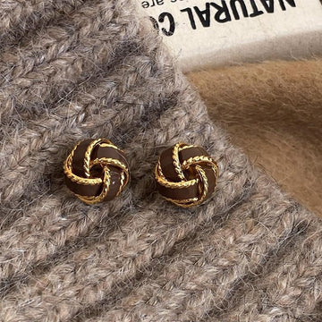 Women'S Retro Earrings Simple Versatile Accessories