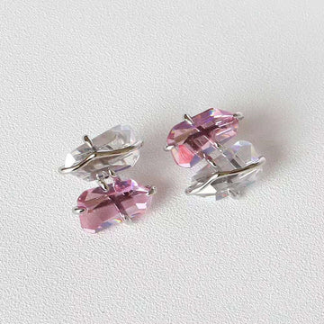 Women'S Peach Blossom Spark Earrings In