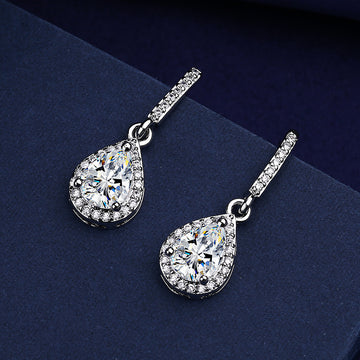 Fashion Drop Shape Ear Studs Micro