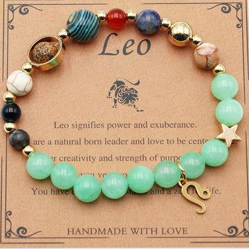 Eight Planets Twelve Constellation Morgan Stone Bracelet