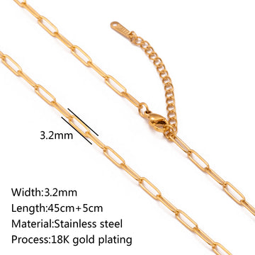 Stainless Steel Vacuum Plated 18K Gold