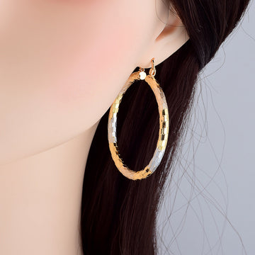 Simple Gold Women'S Geometric Metal Alloy