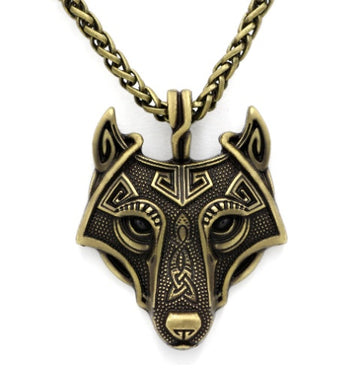 Asgard Crafted Norse Grey Wolf Head