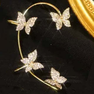 Fashion Earring Butterfly Ear Clip And
