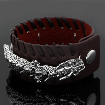 Viking Pirate Kelte Dragon Bracelet Unisex