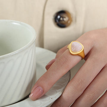 Natural Stone Retro Affordable Luxury Elegant Ring