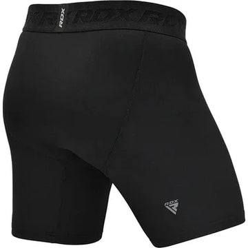 RDX T15 Black Compression Shorts for Men and Women Athletic Wear