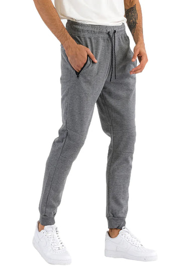 Heathered Cotton Sweatpants J111 for Active Wear and Comfort