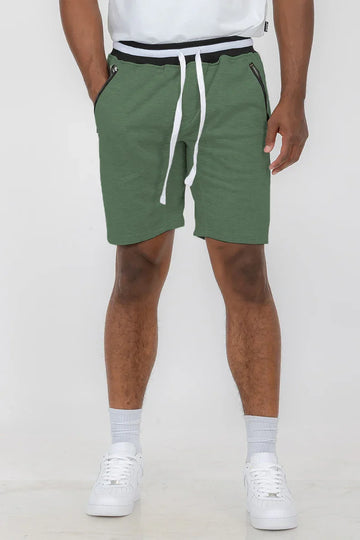 Brandon French Terry Shorts SP0335 for Men Comfortable Casual Wear