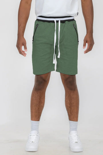 Brandon French Terry Shorts SP0335 for Men Comfortable Casual Wear
