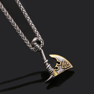 Jewelry Necklace Stainless Steel Axe Pendant