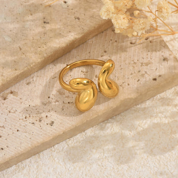 Lxalry Gold Butterfly Ring For Women