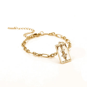 12 Tarot Card Series Fashion Trend Bracelet