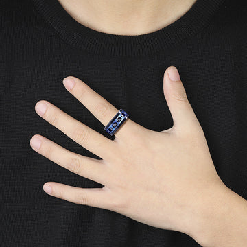 Personality Ring Titanium Steel Hip Hop