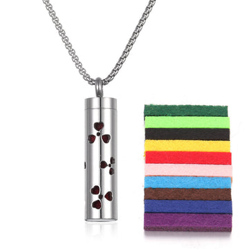 Aromatherapy Pendant Perfume Bottle Essential Oil Necklace