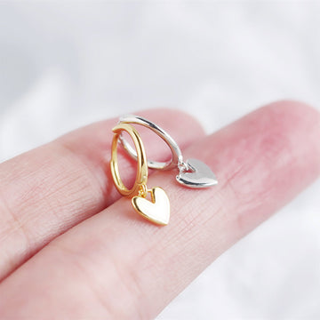 Love Heart Earrings Premium Temperament Jewelry
