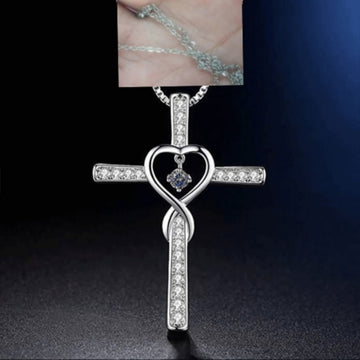 Infinity Love God We Trust Christian Necklace