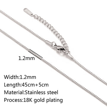 Stainless Steel Vacuum Plated 18K Gold