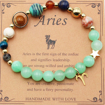 Eight Planets Twelve Constellation Morgan Stone Bracelet