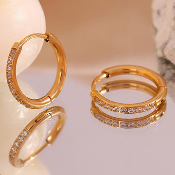 Women'S Fashion Titanium Steel Rounded Edge