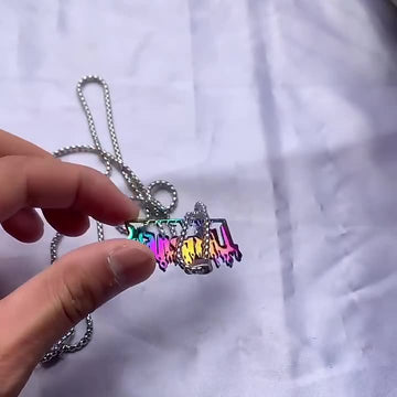 All Match Letter Hip Hop Necklace