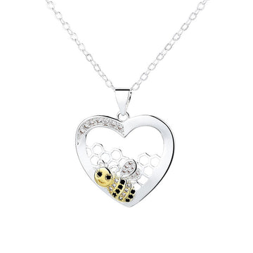 Fashion Exquisite Bee Hive Pendant Necklace