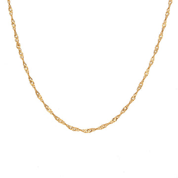 Clavicle Chain Stainless Steel Plated 18K Bracelet