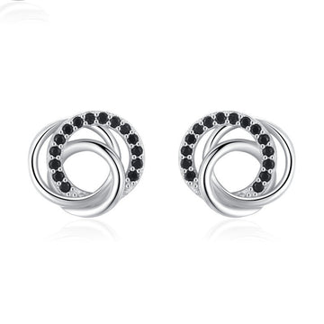 Dignified Hollow Multi Circle Zircon Design