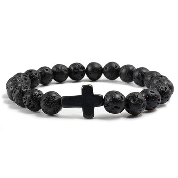 Blue Turquoise Cross Bracelet Unisex National