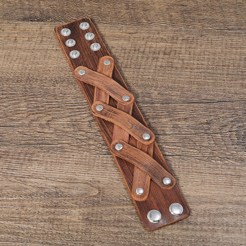 Simple Retro Multi Layer Leather Bracelet