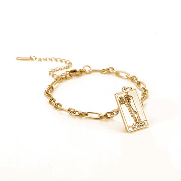 12 Tarot Card Series Fashion Trend Bracelet