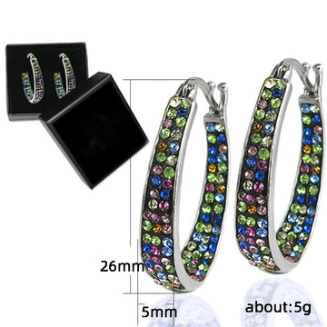 European And American Colorful Ear Clip
