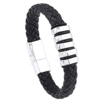Multi Layer Leather Woven Bracelet Wrist