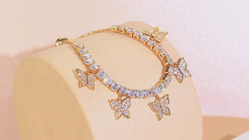 Multi Butterfly Bracelet Light Luxury Niche